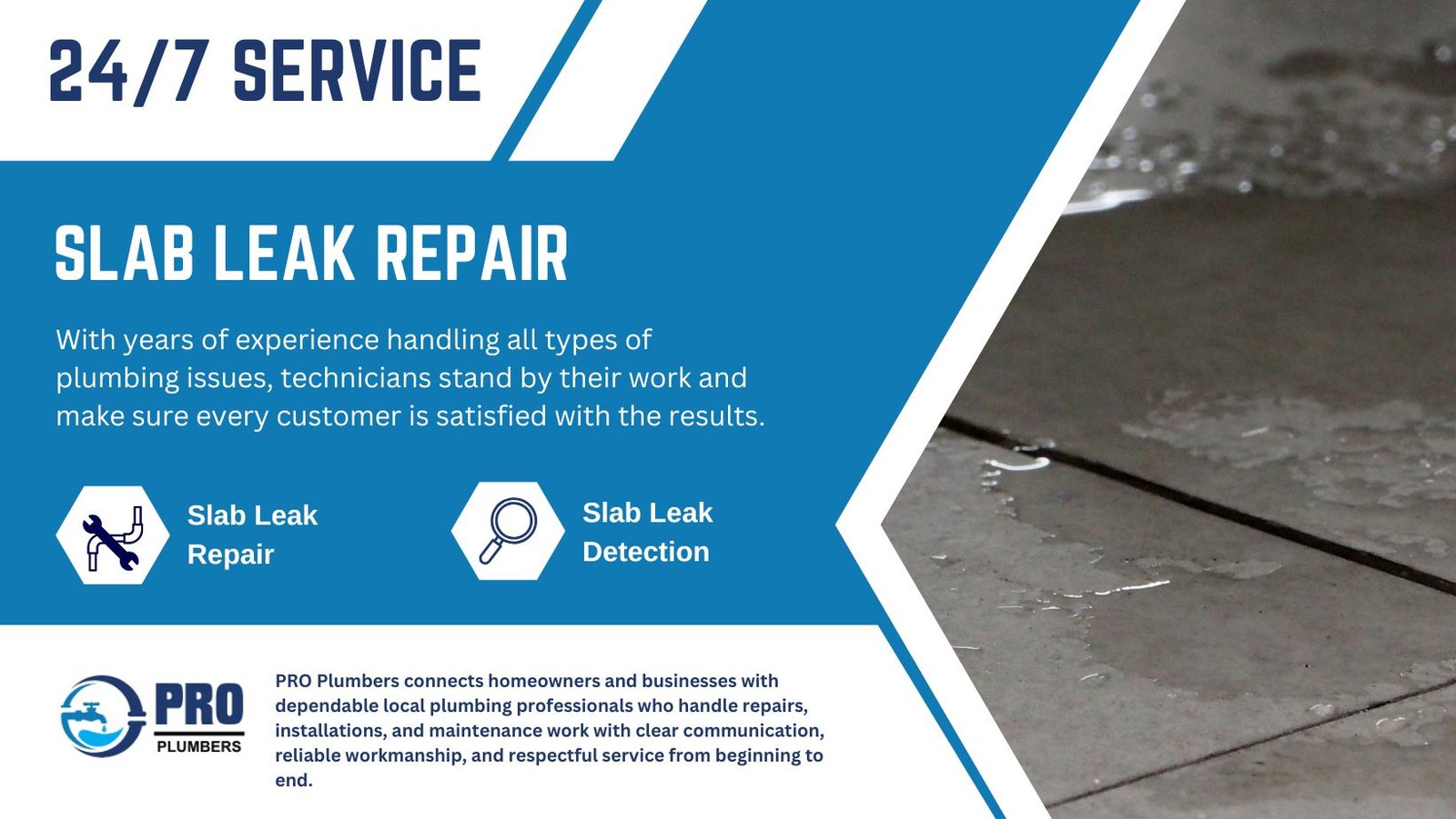 Slab Leak Repair in Spring
