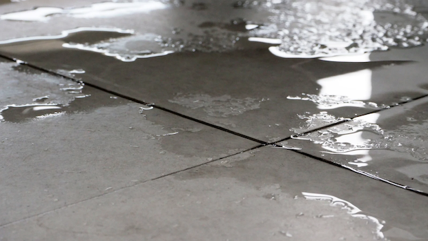 slab leak in Spring