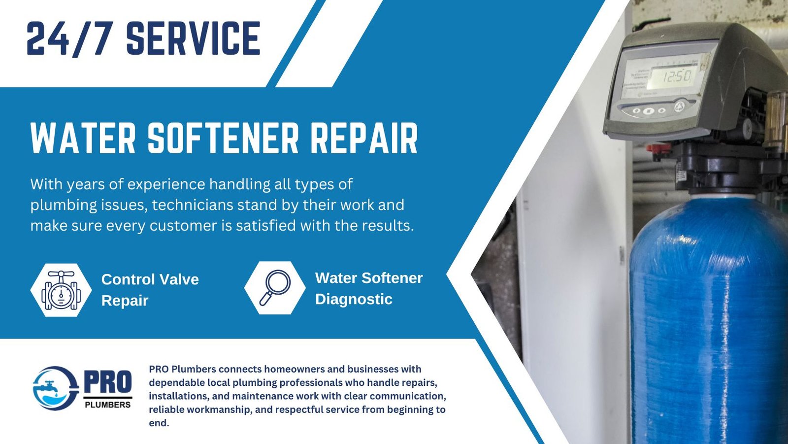 Water softener repair in Spring, TX